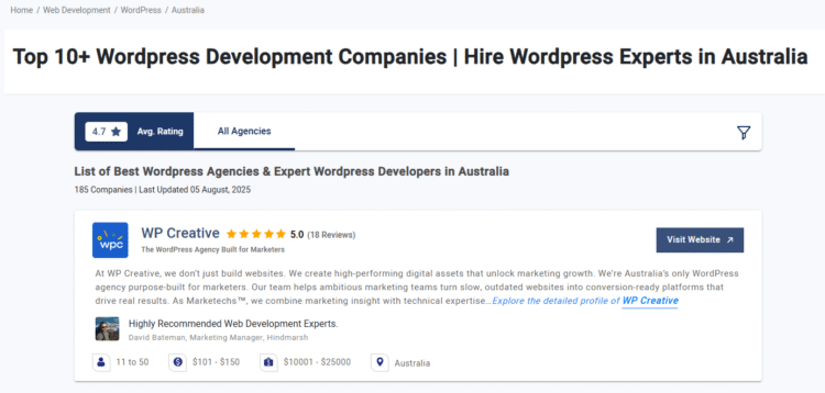 16 Best Places to Find WordPress Developers 13 WordPress Developers on Top Developers