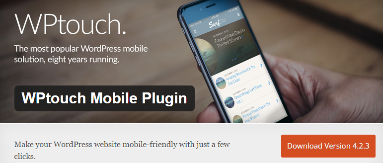 WordPress Plugins That Make Your Site Mobile-compatible 2 WordPress Plugin WPtouch