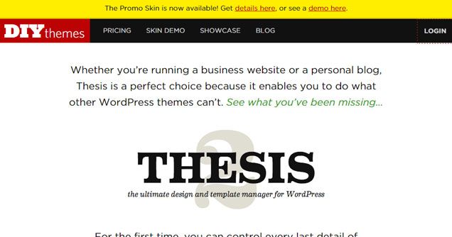 Quick Review on WordPress theme frameworks 3 Thesis-WordPress-Framework