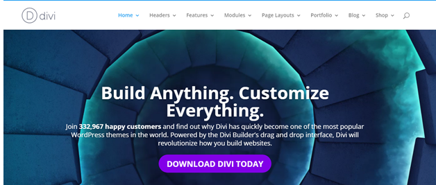 Best Landing Page WordPress Themes for High Conversion Sites in 2026 2 WordPress theme divi