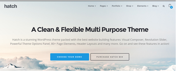 Best Landing Page WordPress Themes for High Conversion Sites in 2026 4 WordPress theme Hatch