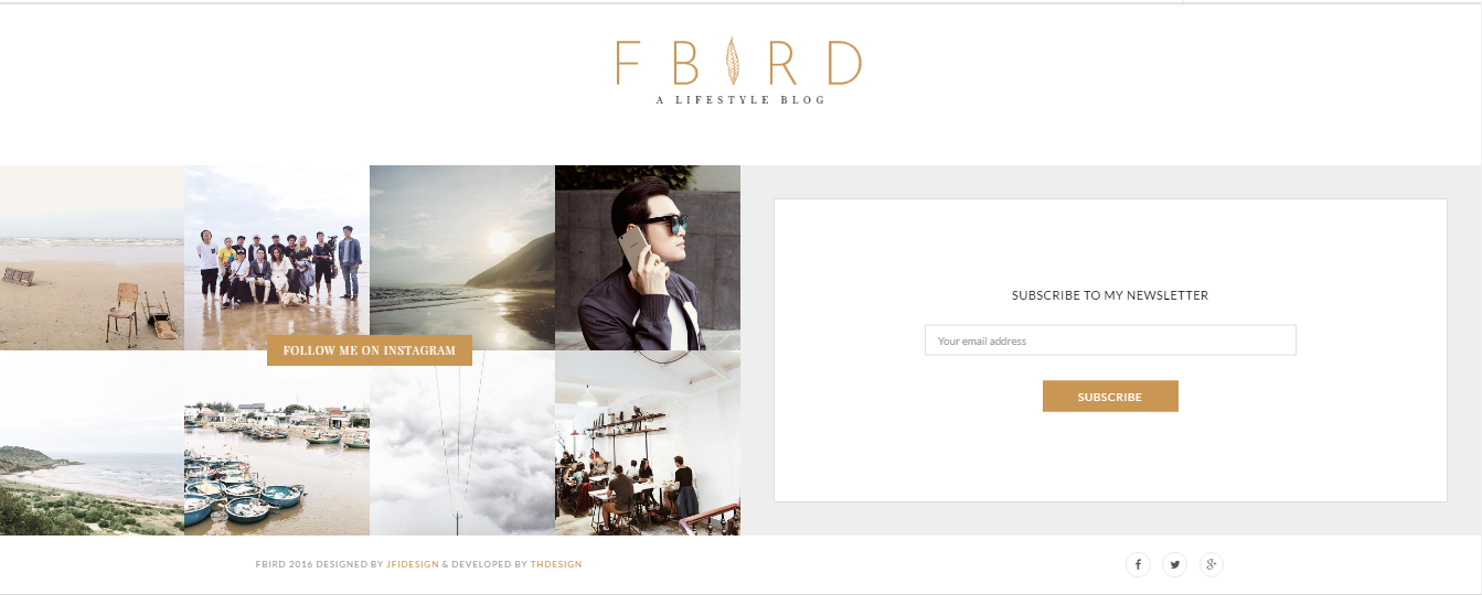 How to Add Instagram photos and videos to Your WordPress Site 4 fbird-lifestyle-wordpress-theme