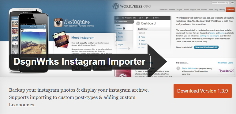 How to Add Instagram photos and videos to Your WordPress Site 11 dsgnwrks-instagram-importer