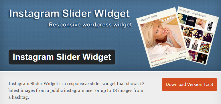 How to Add Instagram photos and videos to Your WordPress Site 10 instagram-slider-widget