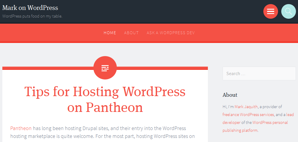 Top 30 Free Websites To Learn WordPress 18 mark-jaquiths-blog
