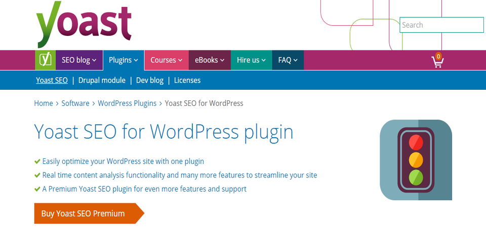 Best WordPress plugins for food bloggers 9 WordPress plugin Yoast-seo