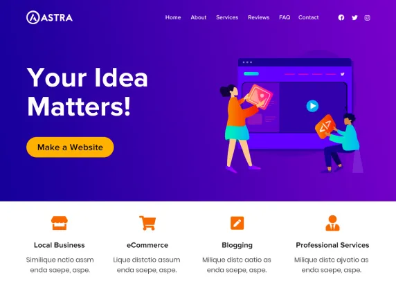 30+ Best Free WordPress Themes For Your Business (2026 Updated) 3 Astra