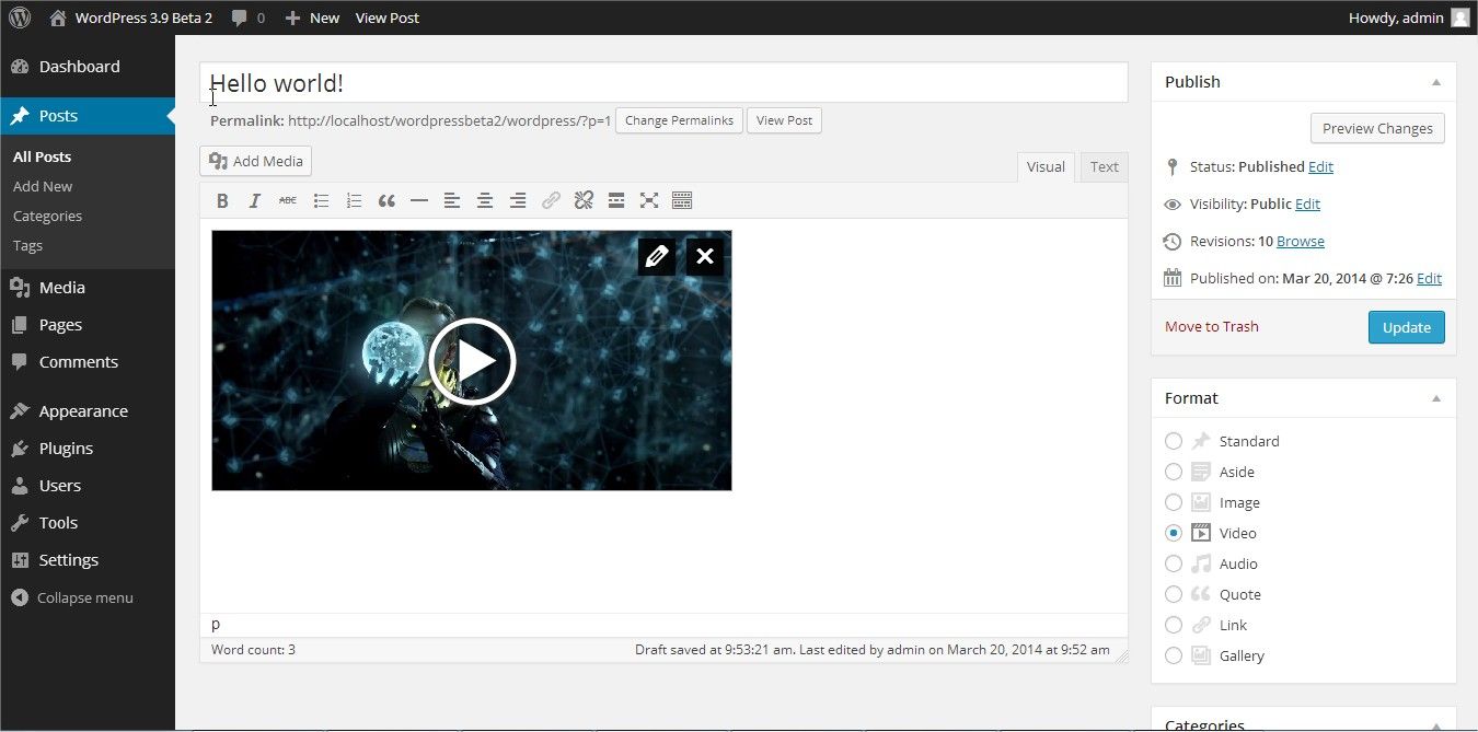 WordPress Updates and History - Evolution of WordPress 25 WordPress-3.9