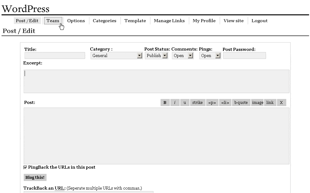 WordPress Updates and History - Evolution of WordPress 3 wordpress-2003
