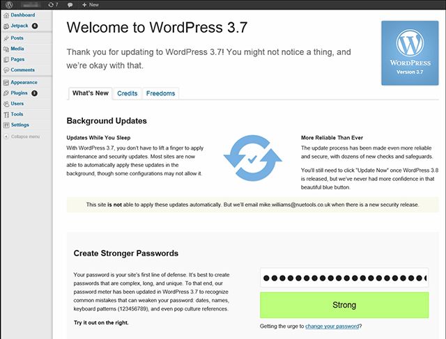 WordPress Updates and History - Evolution of WordPress 23 wordpress-3.7