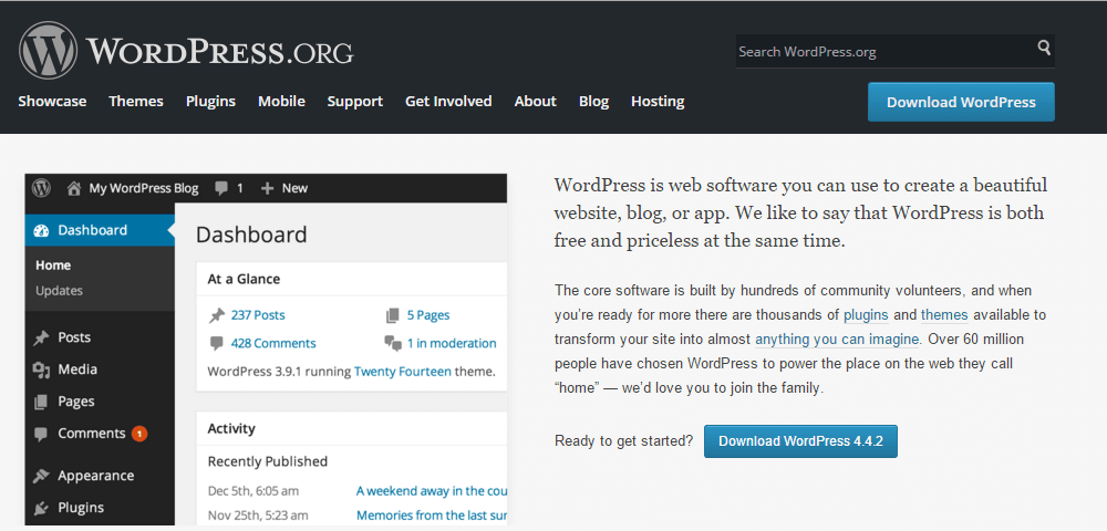 Why should You Convert Your WordPress.com Blog to WordPress.org? 10 install wordpress