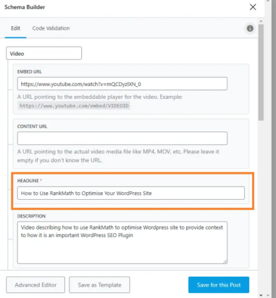 How Can YouTube Videos Help To Rank a WordPress Website 10 schema heading
