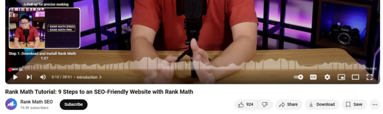 How Can YouTube Videos Help To Rank a WordPress Website 16 timestamps