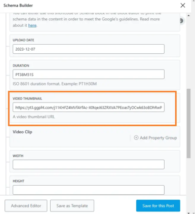 How Can YouTube Videos Help To Rank a WordPress Website 12 tuhmbnail url