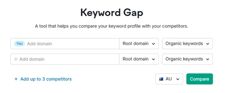 How To Do Keyword Research for Your WordPress Website? 9 keyword gap tool