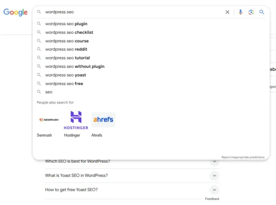 How To Do Keyword Research for Your WordPress Website? 2 user search intent