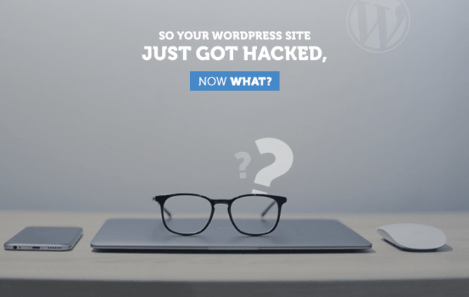 How can you recover your WordPress website if it is hacked?