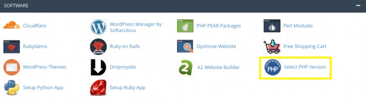 PHP version image3 2 1