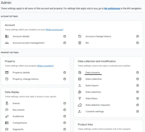 How to Add Google Analytics 4 to WordPress? 9 Property setup screen