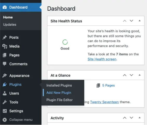 How to Add Google Analytics 4 to WordPress? 11 add a new plugin