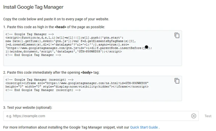 How to Add Google Analytics 4 to WordPress? 28 google tag manager code