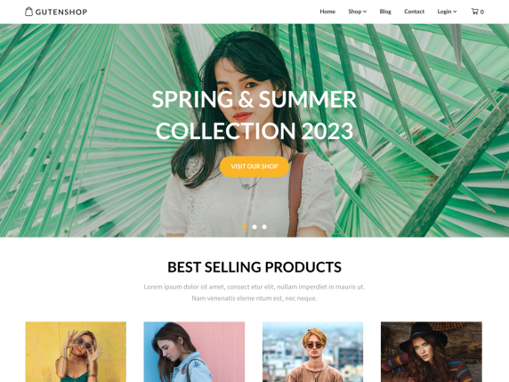 50+ Best WordPress eCommerce Themes For 2025 20 Gutenshop