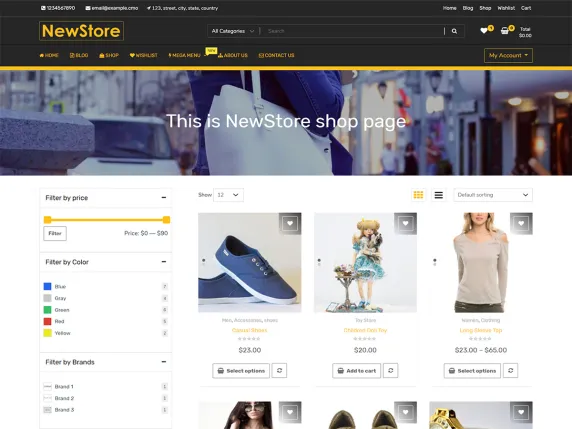 50+ Best WordPress eCommerce Themes For 2025 26 NewShop eCommerce
