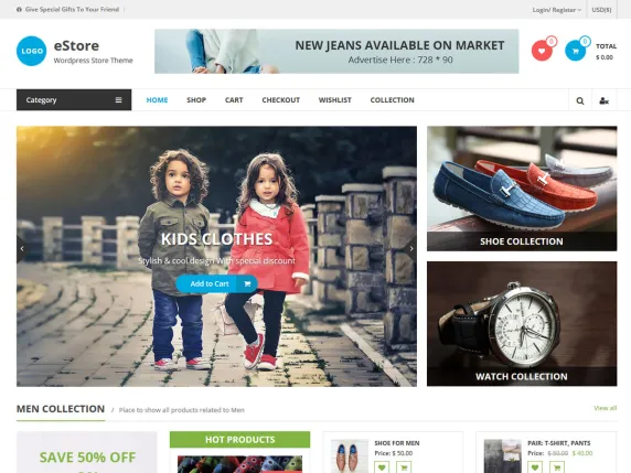 50+ Best WordPress eCommerce Themes For 2025 18 eStore