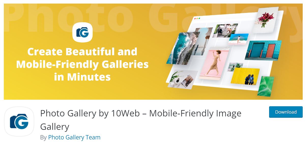 WordPress Gallery Plugins For 2024 9 PhotoGallery by Photo gallery team