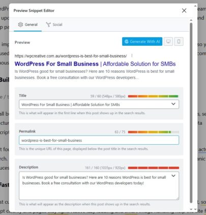 10 Reasons Why WordPress Is Best For Small Business Websites 3 seo friendly