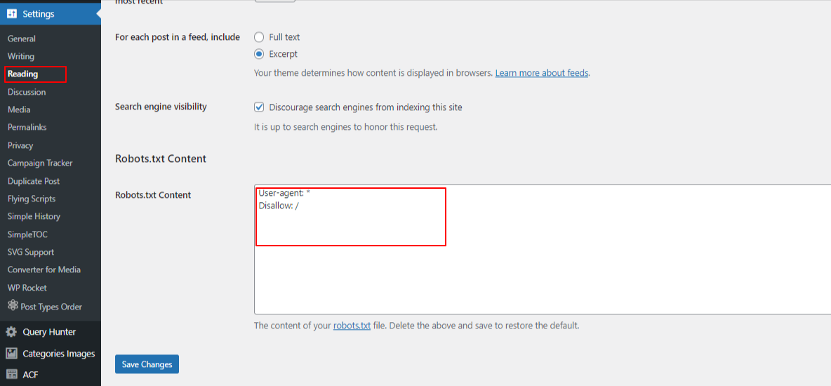 Beginners Guide To Optimising Robots.txt In WordPress 4 Edit robots.txt in WordPress using WP Robots Txt plugin
