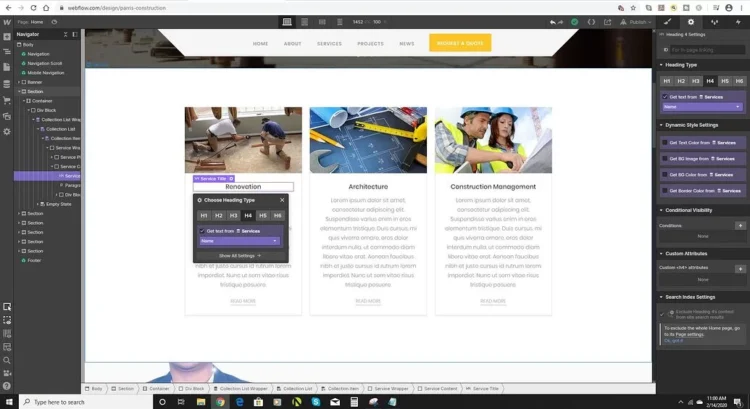 Webflow vs WordPress: Which Platform is Best for Australian Marketers? 2 Webflow Template