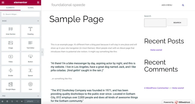 How to Convert Shopify Theme to WordPress: A Step-by-Step Guide 7 building page uising elementor