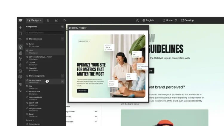 The Best Website Builder in Australia for 2026 3 webflow