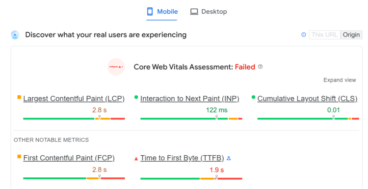5 Best Online Performance Tests for WooCommerce Stores to Boost Speed in 2026 6 Google PageSpeed Insights Dashboard