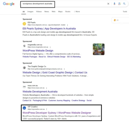 A Comprehensive Guide to On-Page SEO 2 on page seo result