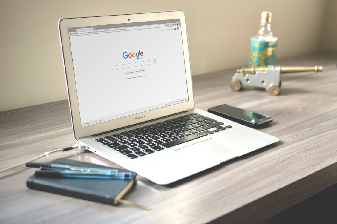 Website Design Checklist 2025: 32 Steps for a Flawless Launch 5 desktop showing google search page open indicating research