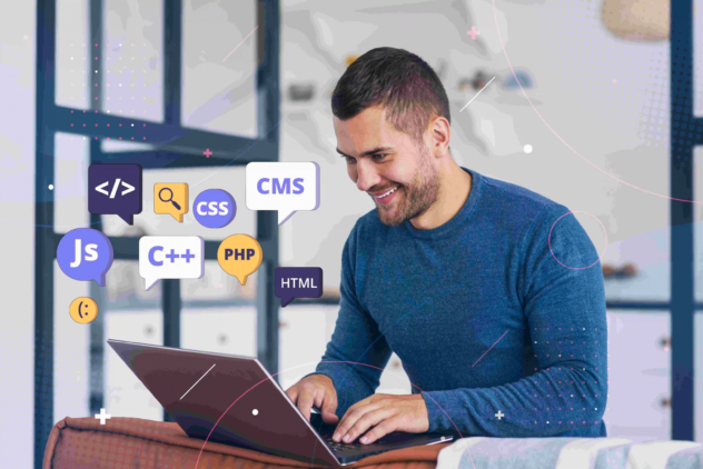 In-House Developer vs WordPress Agency: Which Should You Hire? 2 WordPress developer working on a computer, writing code and managing web development tasks