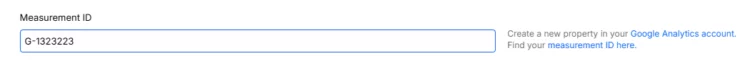 How to Add Google Analytics to Webflow Website? 8 Entering Google Analytics measurement ID in Webflow settings for tracking