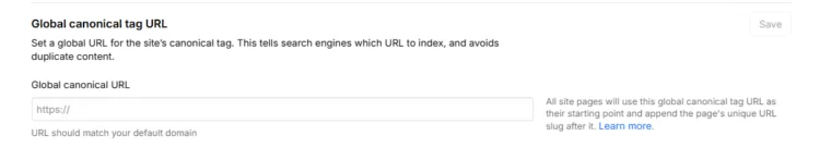 Is Webflow Good for SEO? An Expert Evaluation for 2026 5 Webflow Global Canonical Tag URL Settings to Prevent Duplicate Content