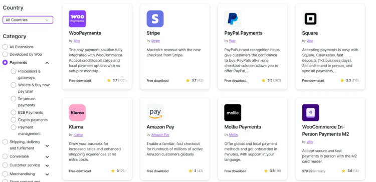 WooCommerce vs Shopify: Best Platform for E-Commerce Success 13 Comparison of WooCommerce payment gateway options for online stores
