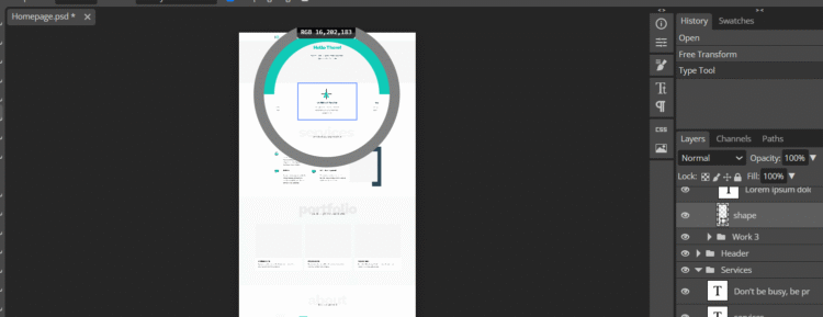 How to Convert PSD to Webflow: 3 Best Methods Explained 5 Extracting the colors from PSD