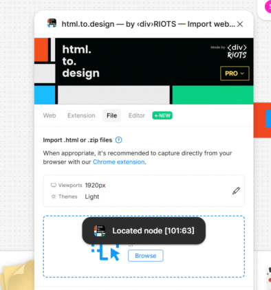 How to Convert PSD to Webflow: 3 Best Methods Explained 16 HTML to Figma plugin