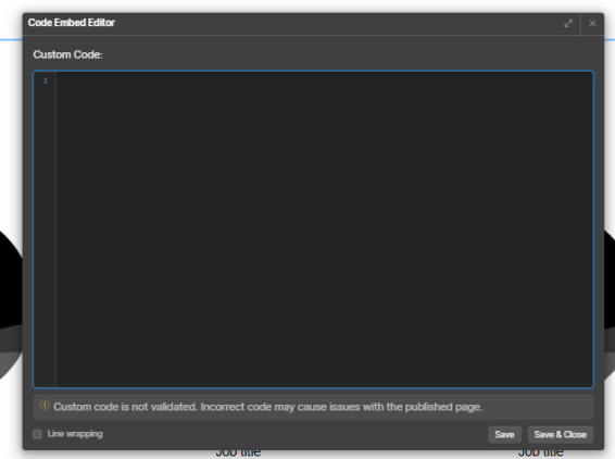 How to Add Custom Code in Webflow: A Beginners Guide 2 Custom Code editor