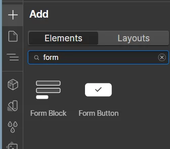 How to Use Webflow Lead Generation Forms in Australia Effectively 2 Add (+) Panel