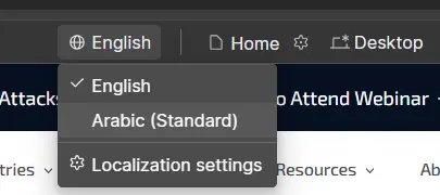 Webflow Localisation: Helping Australian Businesses Go Multilingual 5 Change Language in Webflow