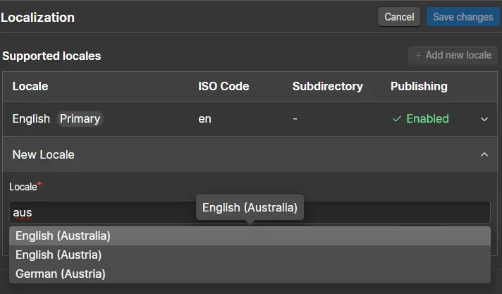 Webflow Localisation: Helping Australian Businesses Go Multilingual 3 Enable Localisation Option