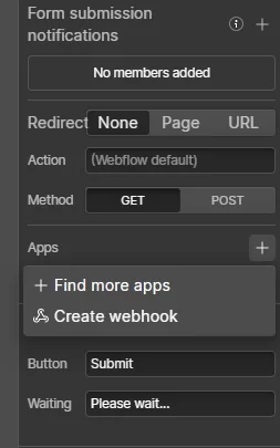 How to Use Webflow Lead Generation Forms in Australia Effectively 9 Integrate Form data with CRM app