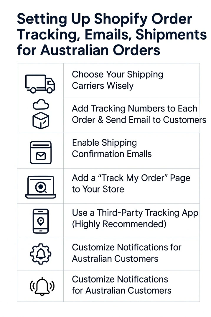 How to Set Up Shopify Order Tracking for Australian Customers 2 Set Up Store Location & Currency