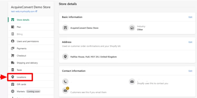 How to Set Up Shopify Order Tracking for Australian Customers 3 Set Your Store Location to Australia